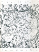 Miguel Calatayud de memoria. Carpetas artísticas. Grupo Pandora. Editor: Pedro Tabernero.