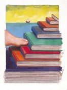 Milton Glaser. Biblioteca Quinto Centenario. Grupo Pandora. Editor: Pedro Tabernero.