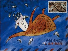 Folon. Carteles y acuarelas. Grupo Pandora. Editor: Pedro Tabernero.