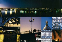 El Puente de Triana. Carteles de Turismo. Grupo Pandora. Editor: Pedro Tabernero.
